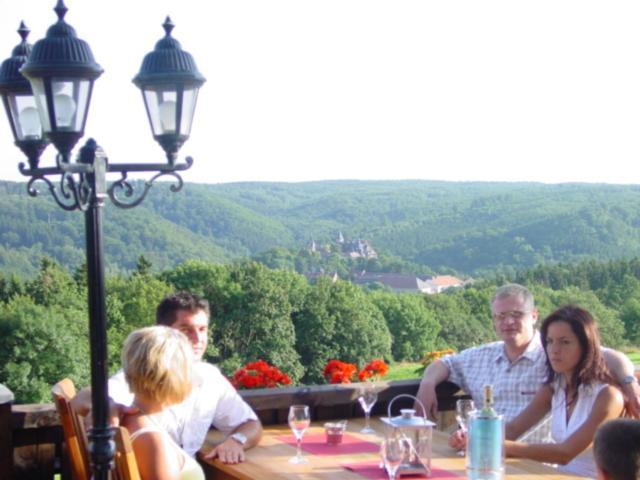 Hotel Und Gasthaus Rammelburg-Blick 프리스도르프 외부 사진